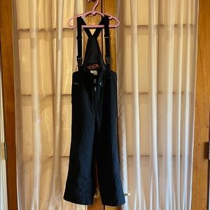 Obermeyer Kids Black Snow Bib Size 7